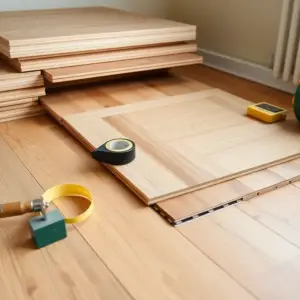Układanie paneli laminowanych