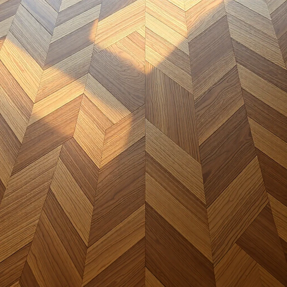 Układanie paneli w jodełkę